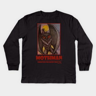 Mothman Kids Long Sleeve T-Shirt